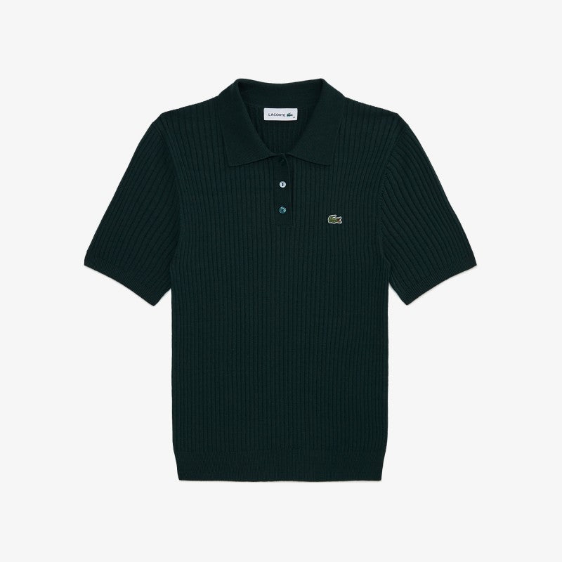 女款【WE ARE】韓國LACOSTE鱷魚POLO衫針織T恤PF570E55N