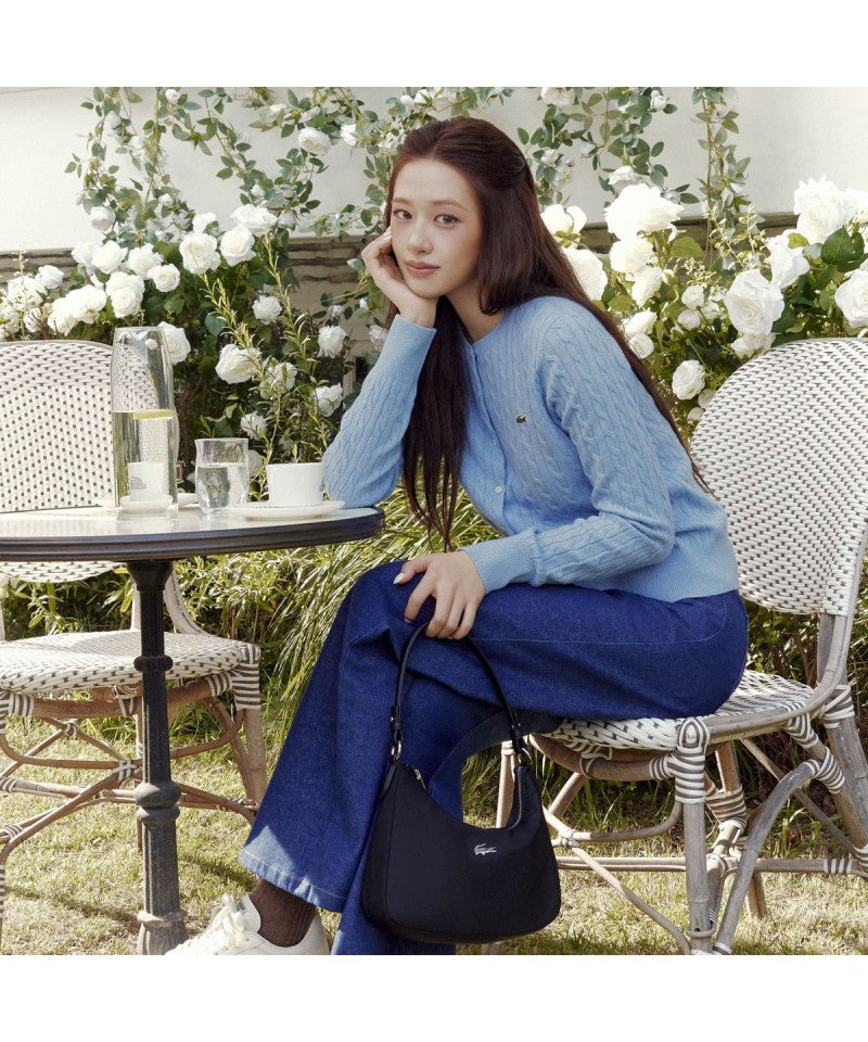 女款【WE ARE】韓國LACOSTE鱷魚針織開衫外套AF092E55N