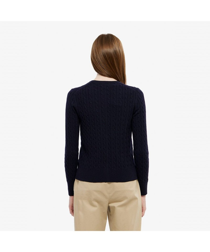 女款【WE ARE】韓國LACOSTE鱷魚針織開衫外套AF092E55N