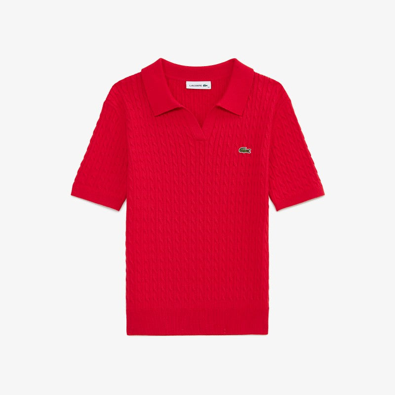 女款【WE ARE】韓國LACOSTE鱷魚POLO衫T恤PF025E55N