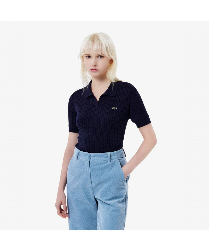 女款【WE ARE】韓國LACOSTE鱷魚POLO衫T恤PF025E55N