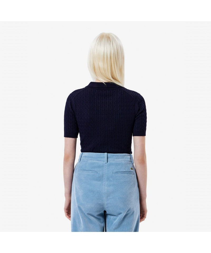 女款【WE ARE】韓國LACOSTE鱷魚POLO衫T恤PF025E55N