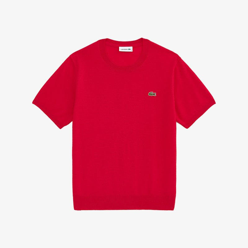 女款【WE ARE】韓國LACOSTE鱷魚針織毛衣T恤AF101E55N