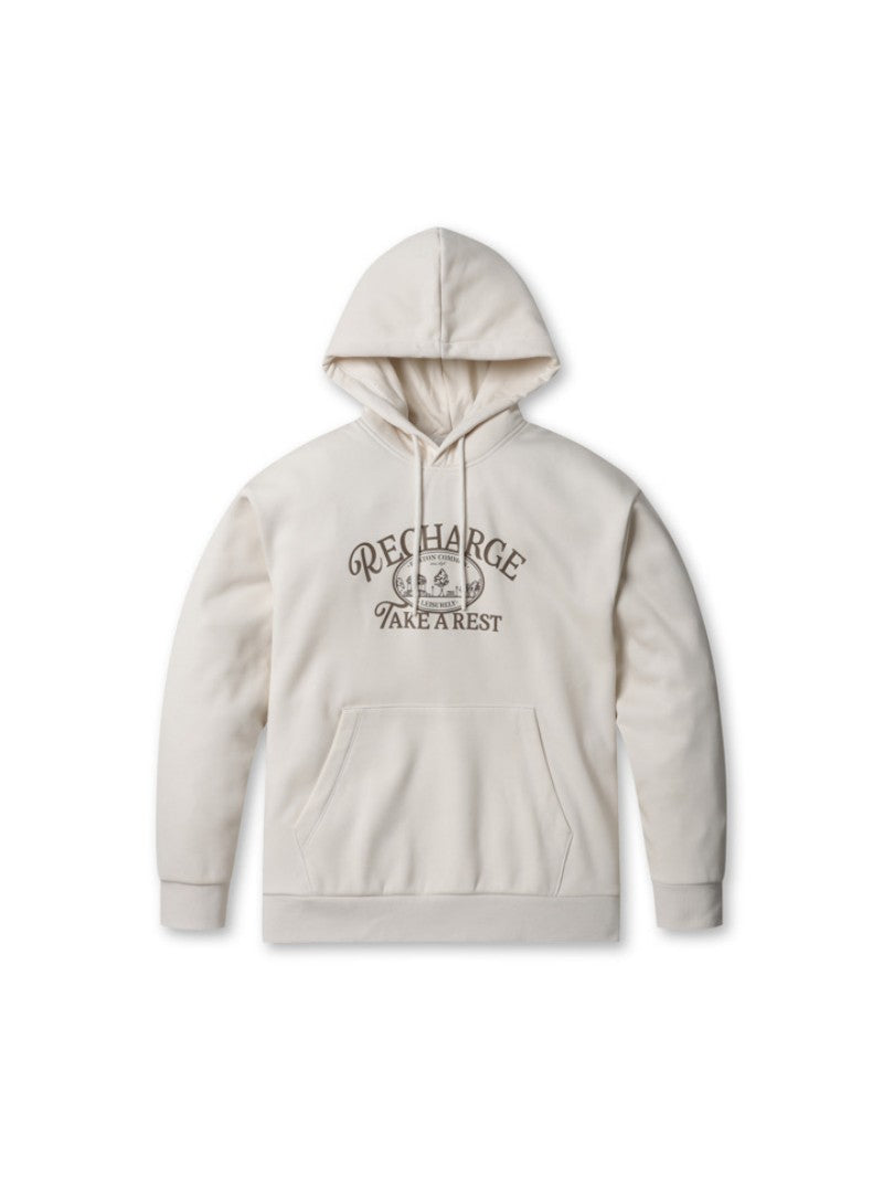 男款【WE ARE】韓國POLHAM印花連帽大學T衛衣PHF4TH1010