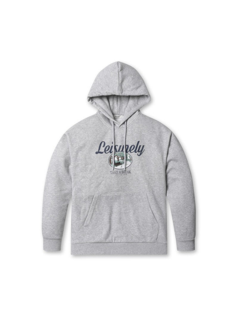 男款【WE ARE】韓國POLHAM印花連帽大學T衛衣PHF4TH1010