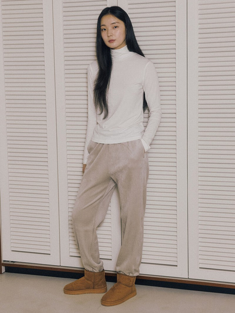 女款【WE ARE】韓國POLHAM燈芯絨束腳褲衛褲PHF4PT2407