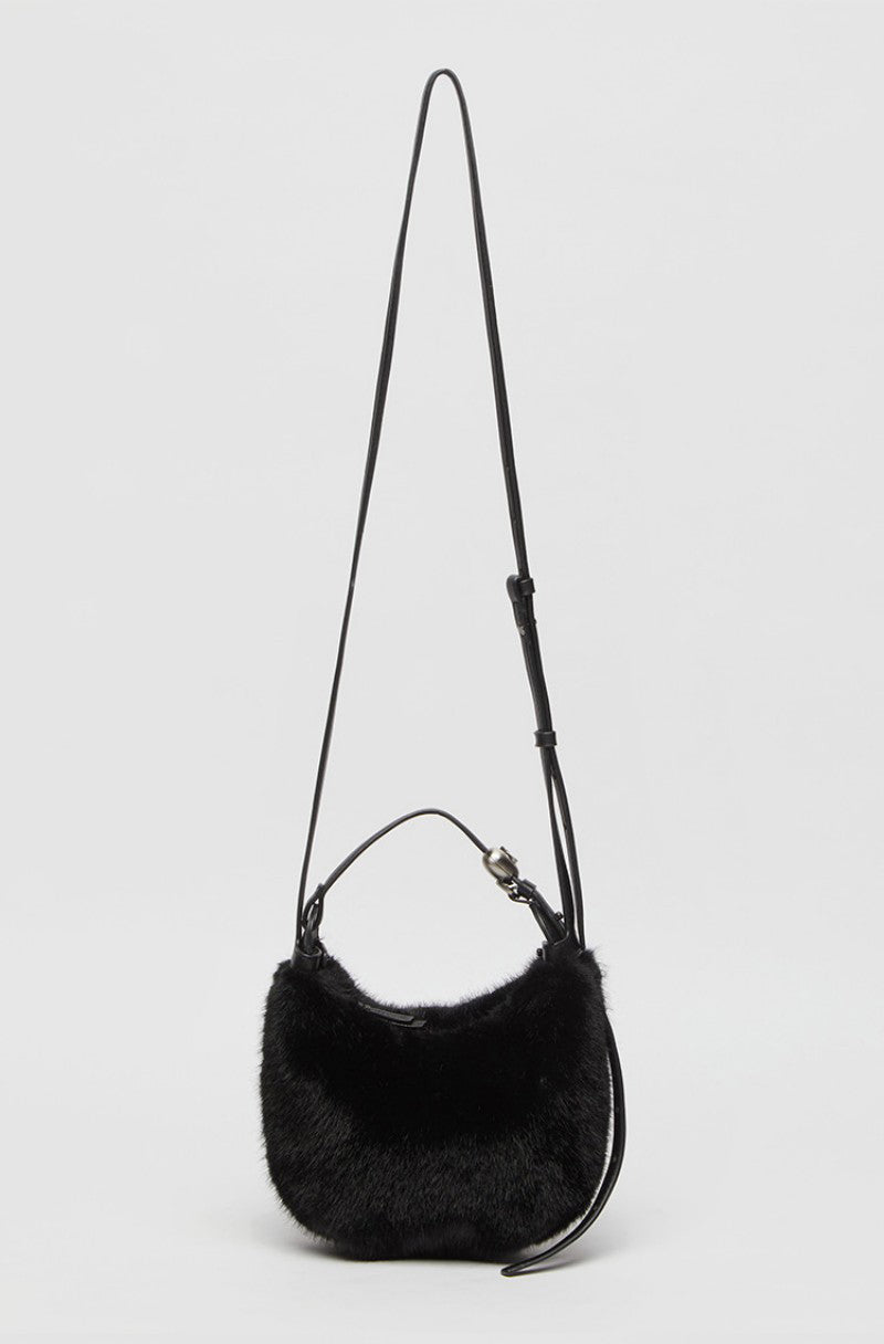 【WE ARE】韓國Archivepke Mini luv moon bag毛絨單肩斜挎包OVBRX25206