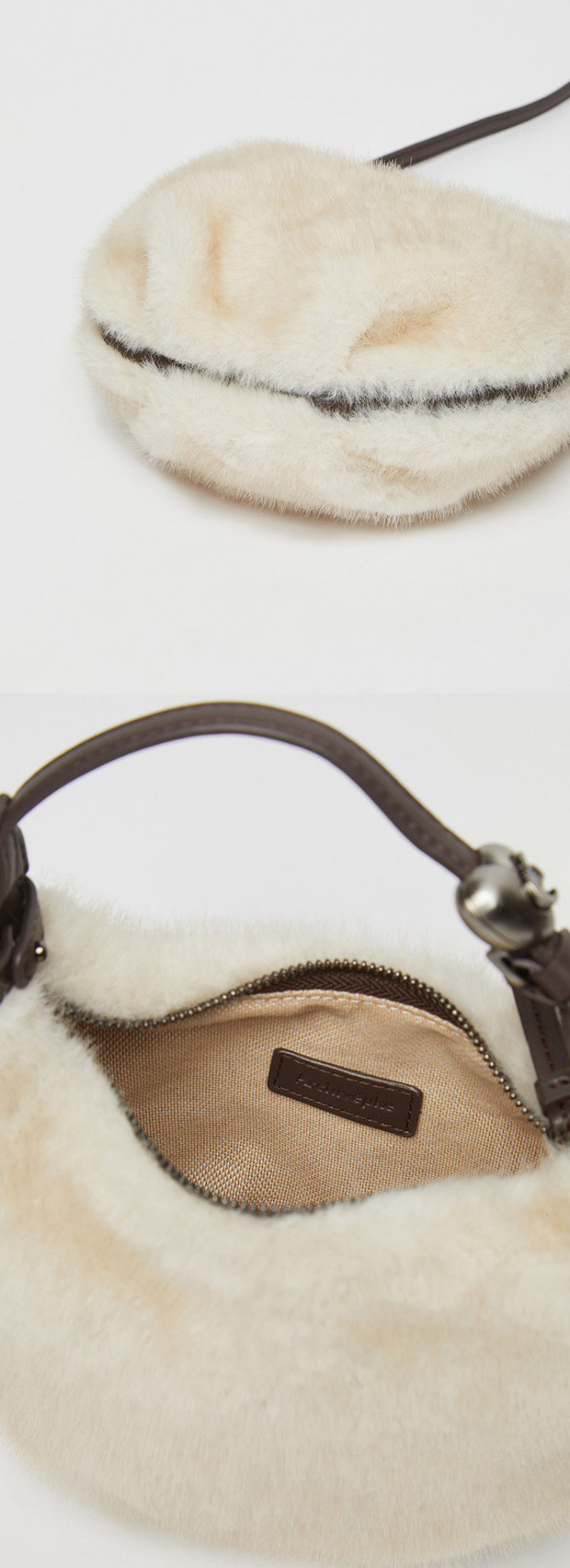 【WE ARE】韓國Archivepke Mini luv moon bag毛絨單肩斜挎包OVBRX25206