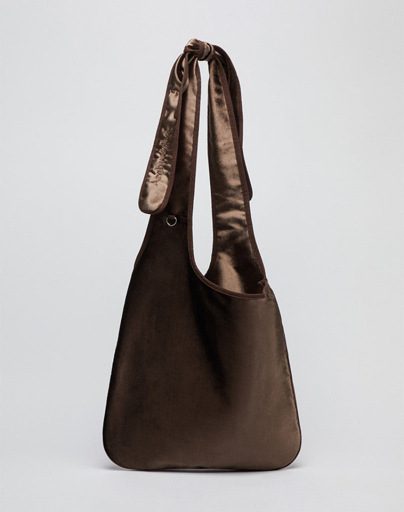 【WE ARE】韓國Archivepke Velvet knotted bag OVBSX26101