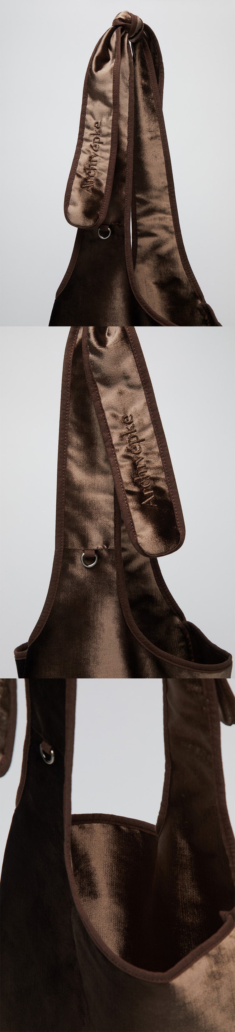 【WE ARE】韓國Archivepke Velvet knotted bag OVBSX26101