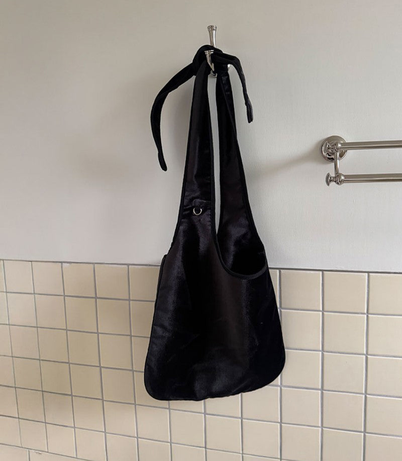 【WE ARE】韓國Archivepke Velvet knotted bag OVBSX26101