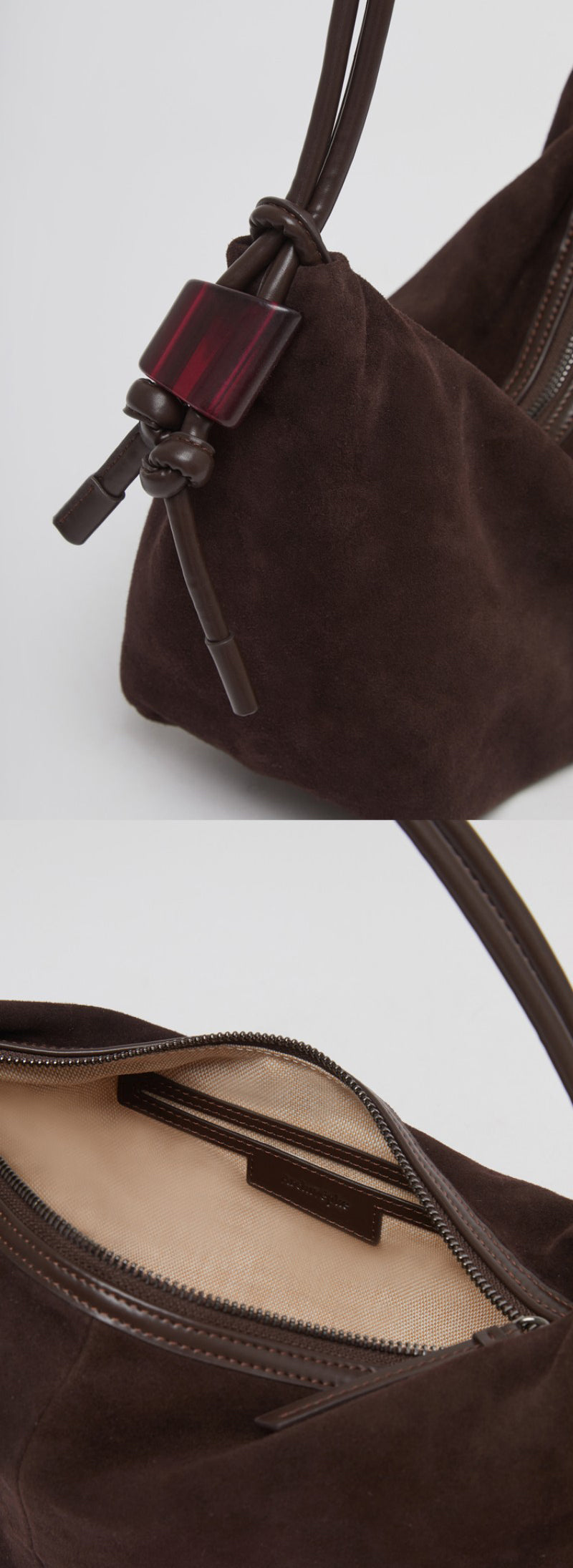 【WE ARE】韓國Archivepke Ridge shoulder bag絨面單肩包OVBAX26004