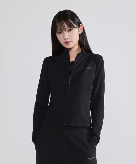 【現貨】【WE ARE】韓國Discovery 立領拉鏈長袖上衣外套DWZT41054