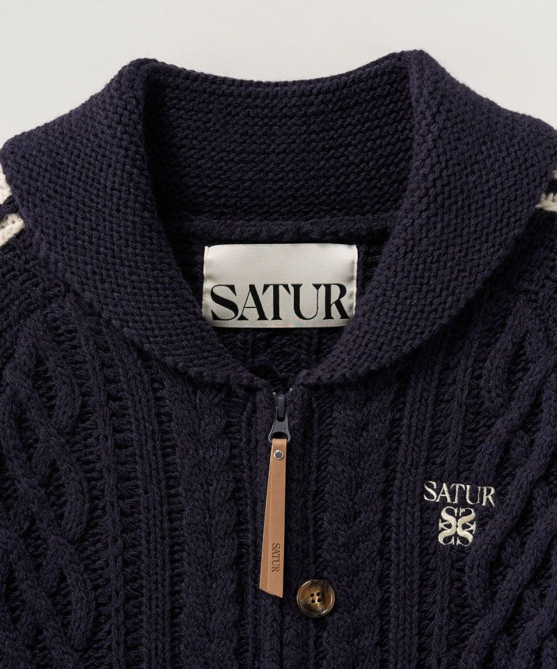 【WE ARE】韓國Satur針織開衫外套SA254WKC15