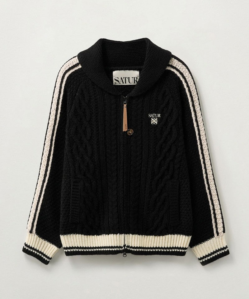 【WE ARE】韓國Satur針織開衫外套SA254WKC15