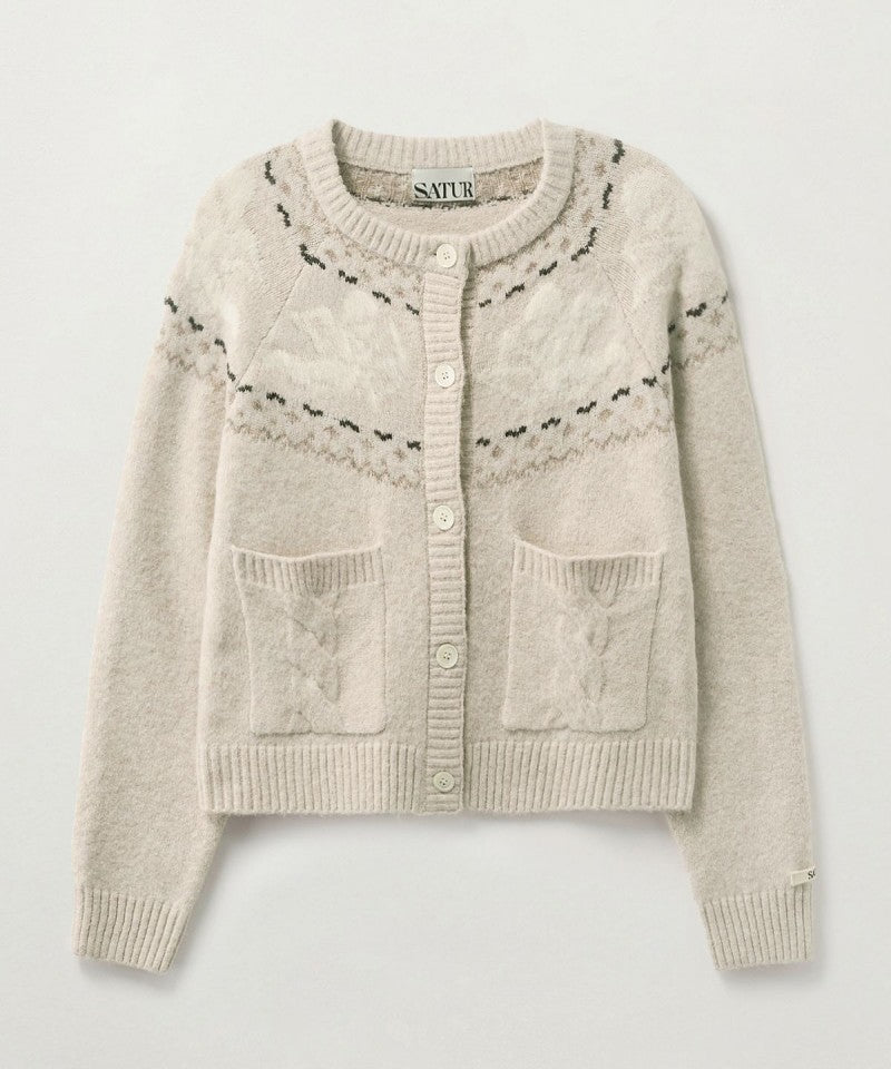 【WE ARE】韓國Satur針織開衫外套SA254WKC14