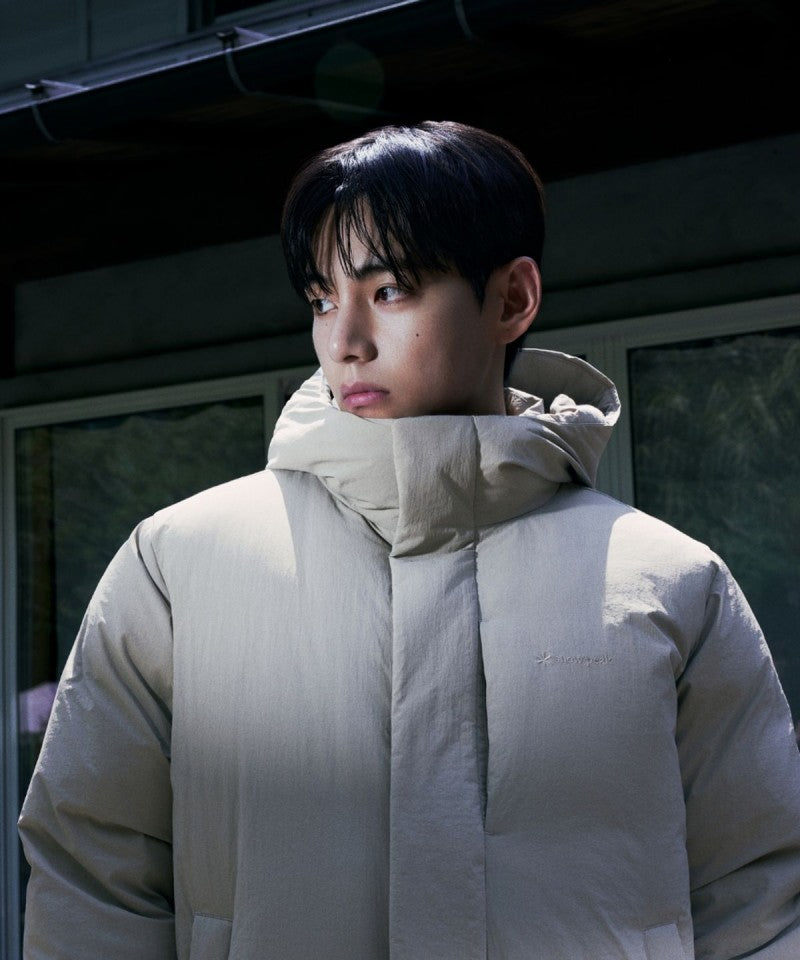 【WE ARE】韓國snow peak雪峰長款連帽羽絨服外套S25WMGDJ66