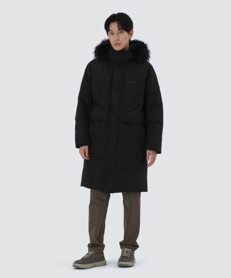 【WE ARE】韓國snow peak雪峰長款連帽鵝絨羽絨服外套S25WMPDJ06