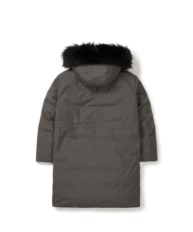 【WE ARE】韓國snow peak雪峰長款連帽鵝絨羽絨服外套S25WMPDJ06