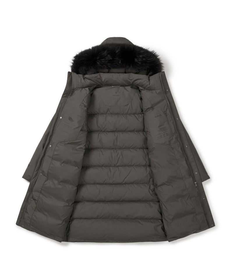 【WE ARE】韓國snow peak雪峰長款連帽鵝絨羽絨服外套S25WMPDJ06