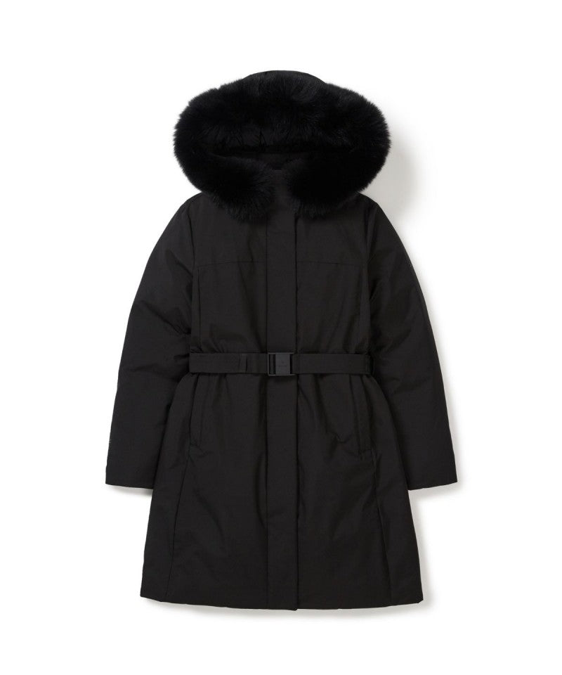 女款【WE ARE】韓國snow peak雪峰長款連帽鵝絨羽絨服外套S25WWPDJ05