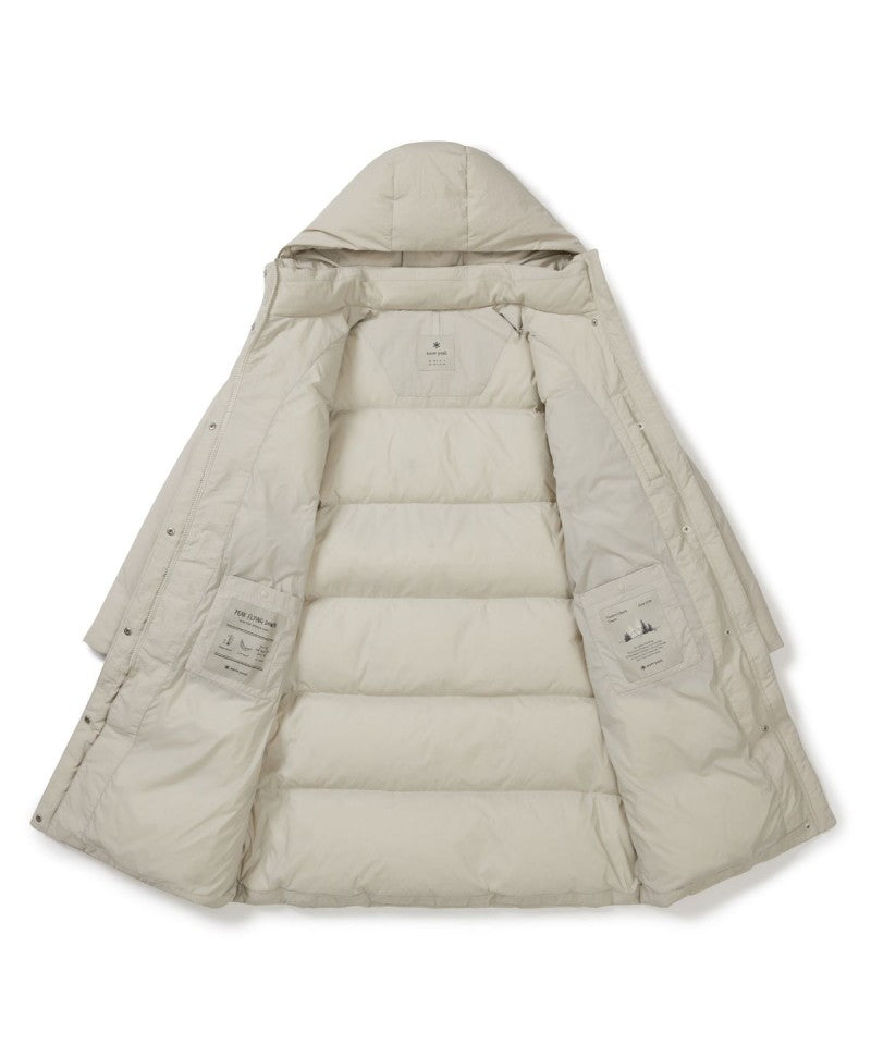 女款【WE ARE】韓國snow peak雪峰長款鴨絨連帽羽絨服外套S25WWGDJ67