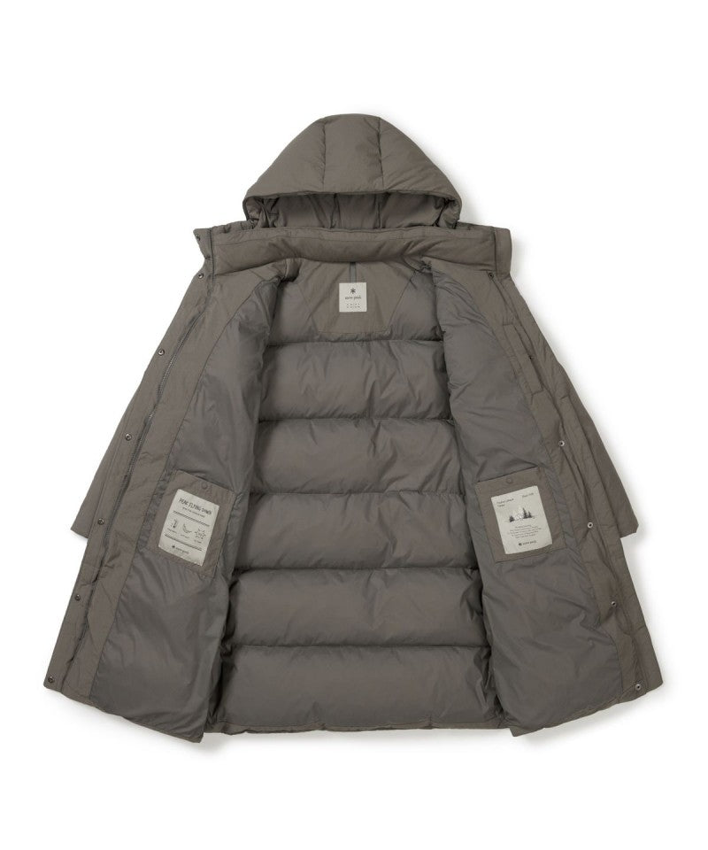 女款【WE ARE】韓國snow peak雪峰長款鴨絨連帽羽絨服外套S25WWGDJ67