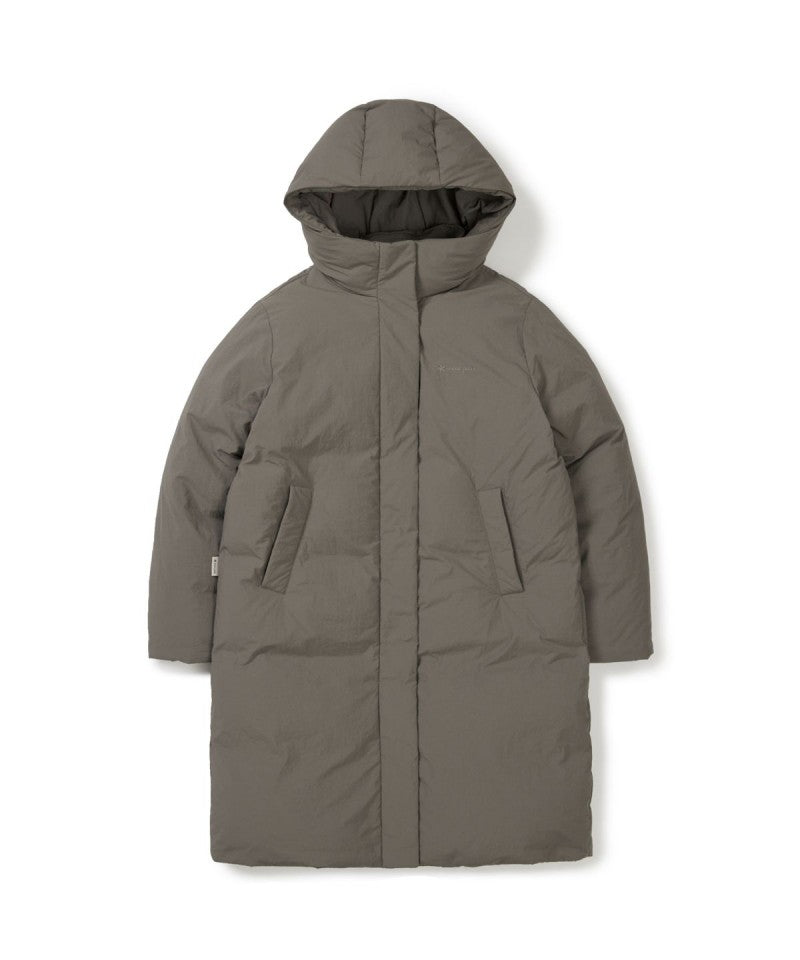 女款【WE ARE】韓國snow peak雪峰長款鴨絨連帽羽絨服外套S25WWGDJ67