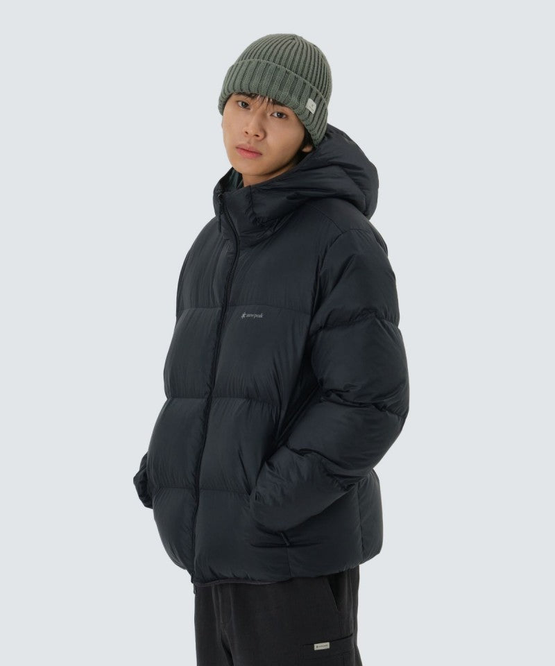 男女同款【WE ARE】韓國snow peak雪峰鴨絨連帽羽絨服雙面穿外套S25WUPDJ14