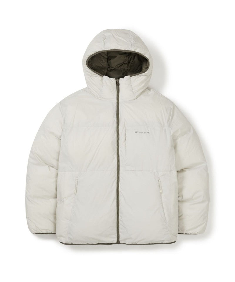 男女同款【WE ARE】韓國snow peak雪峰鴨絨連帽羽絨服雙面穿外套S25WUPDJ14
