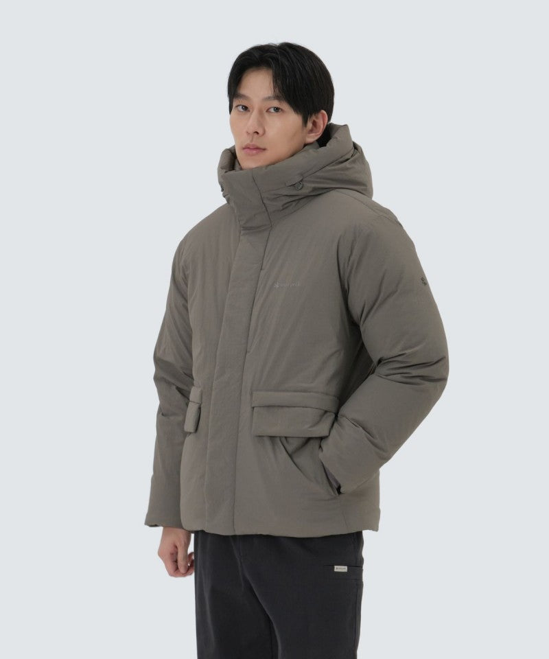 男款【WE ARE】韓國snow peak雪峰鴨絨連帽羽絨服外套S25WMGDJ10