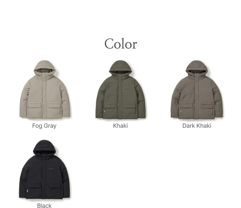 男款【WE ARE】韓國snow peak雪峰鴨絨連帽羽絨服外套S25WMGDJ10