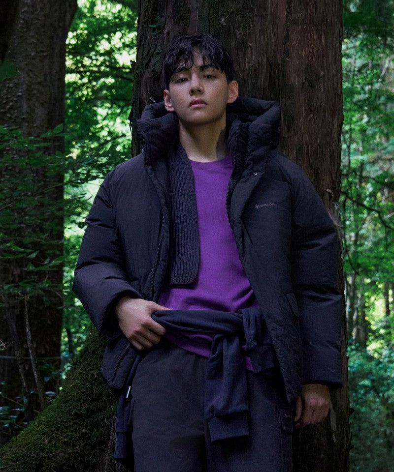 男款【WE ARE】韓國snow peak雪峰鴨絨連帽羽絨服外套S25WMGDJ10