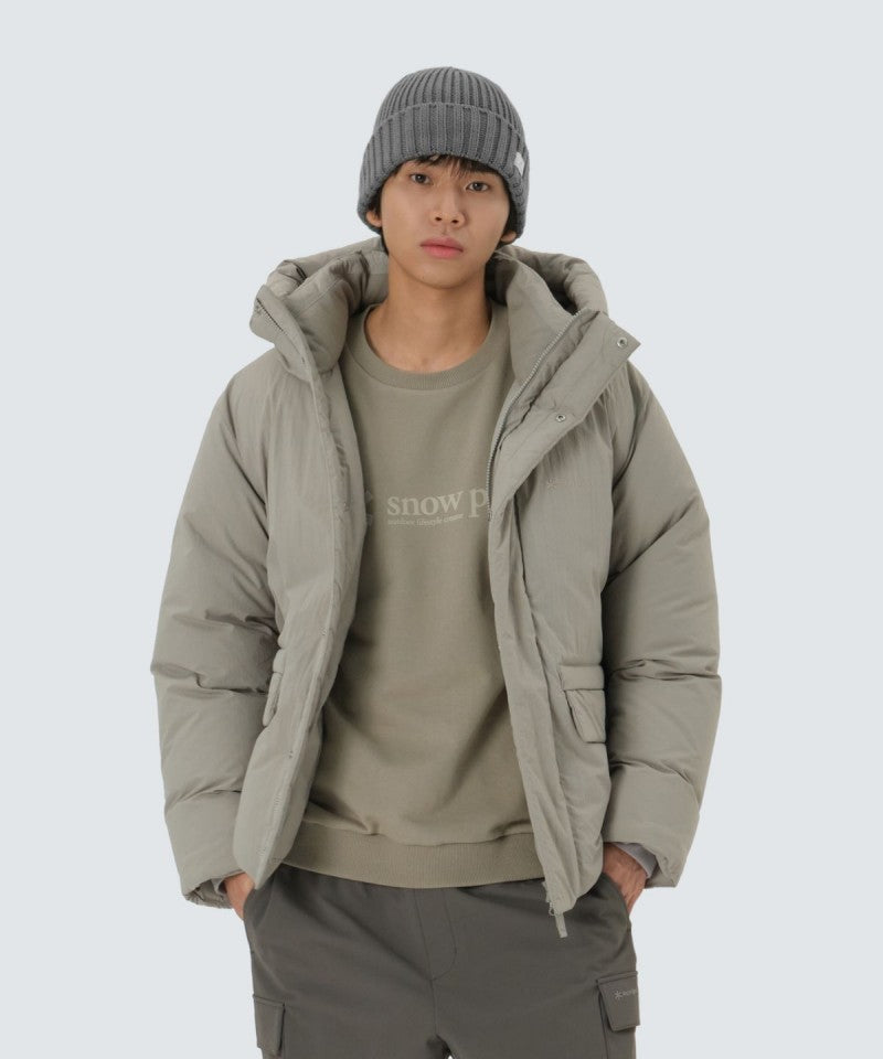 男款【WE ARE】韓國snow peak雪峰鴨絨連帽羽絨服外套S25WMGDJ10