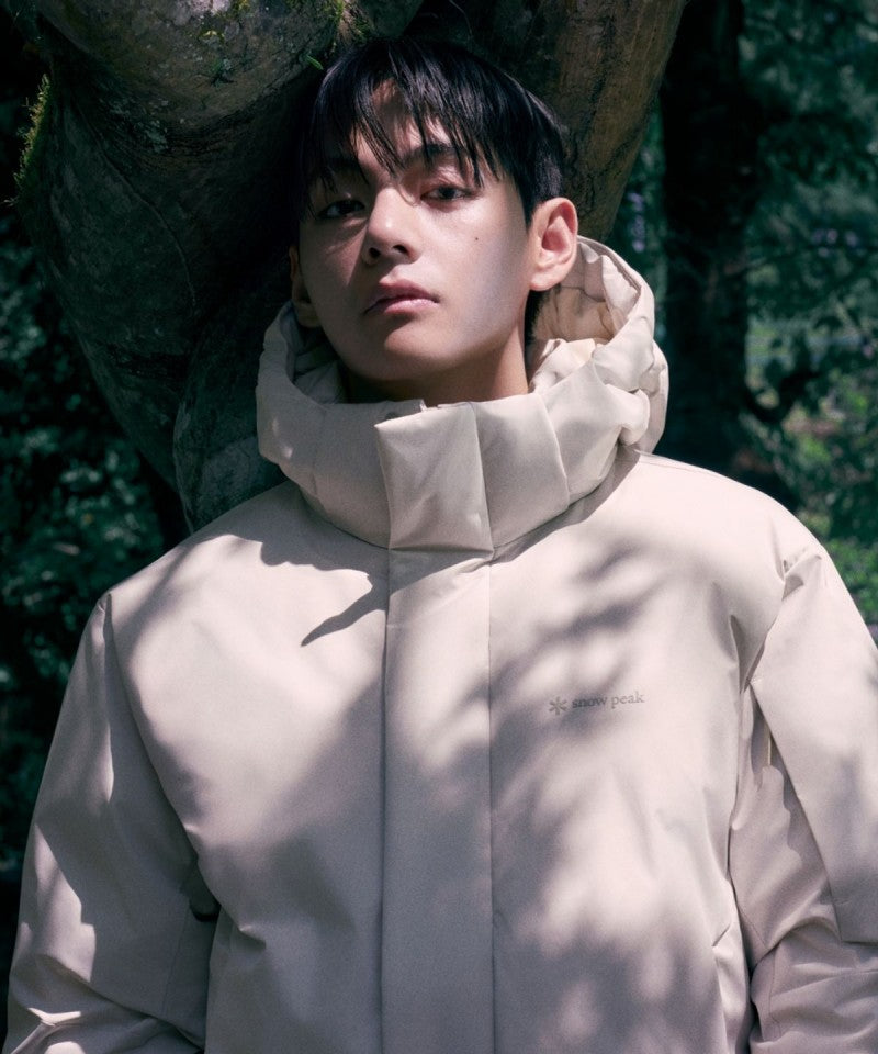 男款【WE ARE】韓國snow peak雪峰鵝絨連帽羽絨服外套S25WMPDJ02