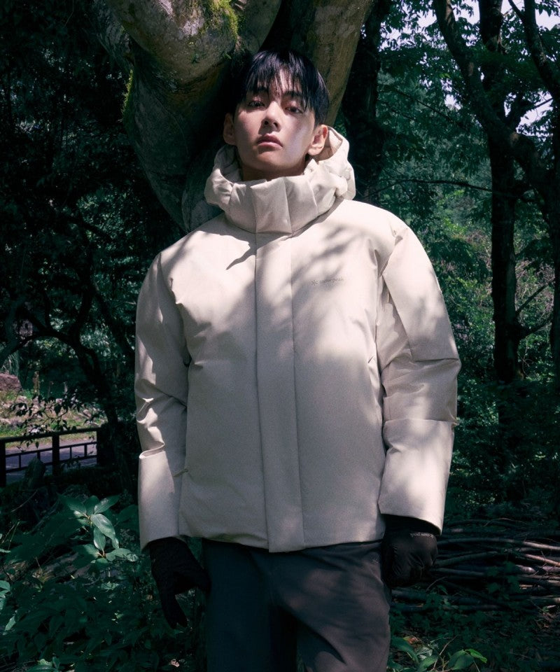 男款【WE ARE】韓國snow peak雪峰鵝絨連帽羽絨服外套S25WMPDJ02