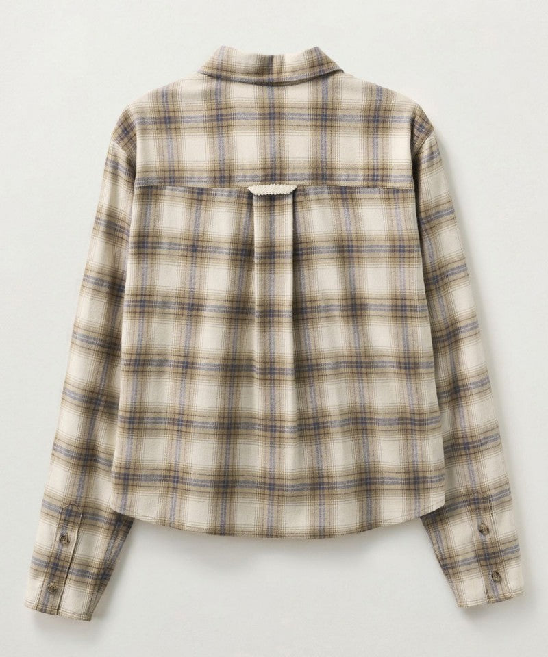 【WE ARE】韓國Satur格紋襯衫SA253WSH06