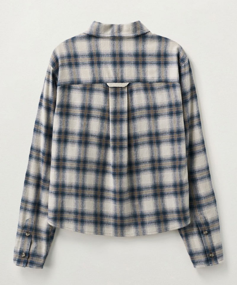 【WE ARE】韓國Satur格紋襯衫SA253WSH06