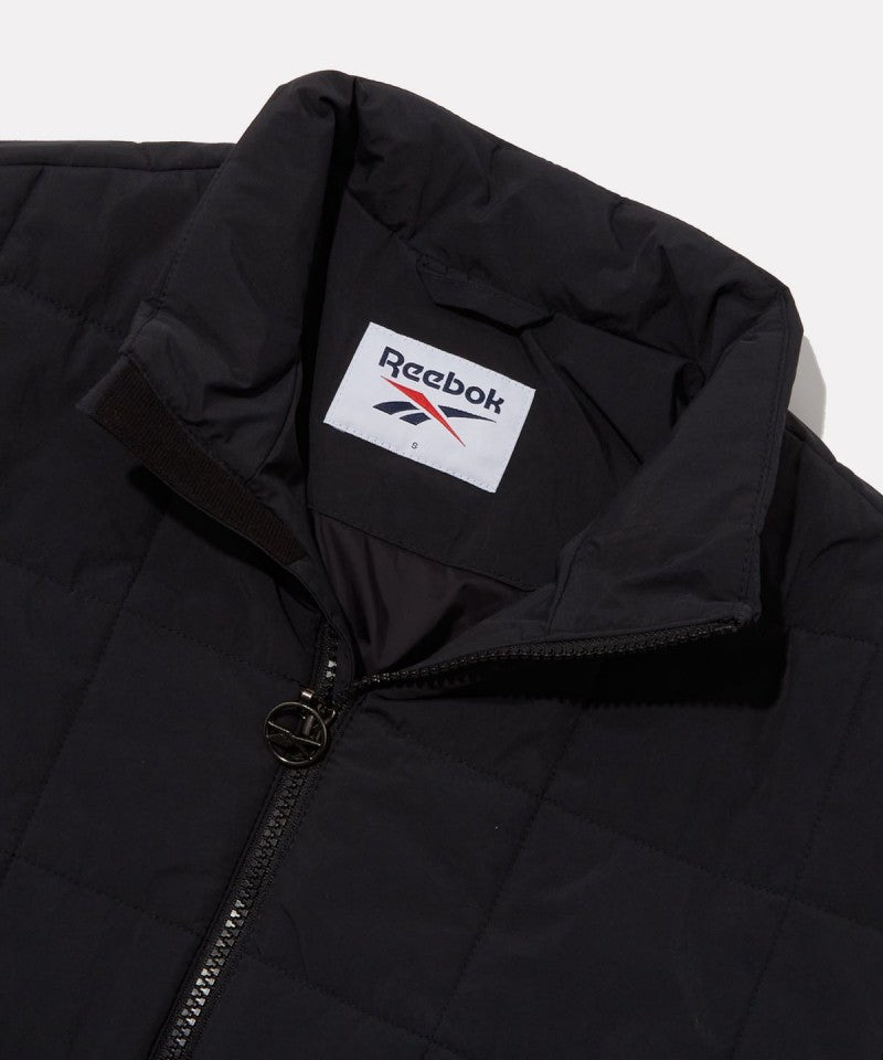 女款【WE ARE】韓國Reebok 短版方格科技棉保暖外套  REJU5FP36