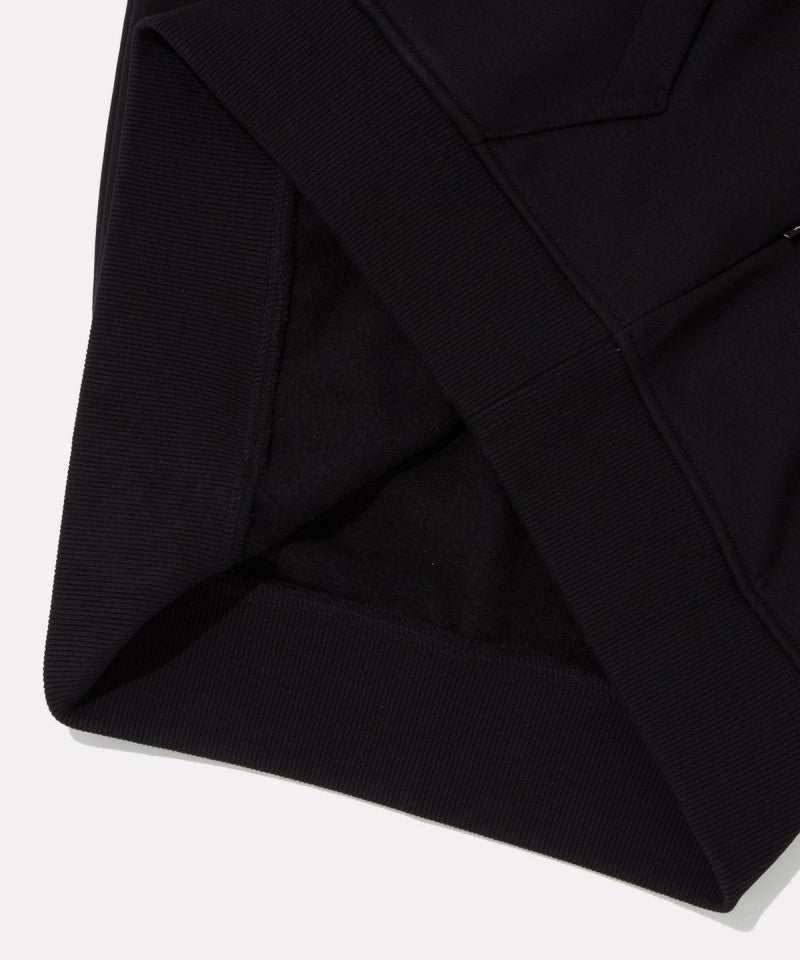 （版型偏小）男款【WE ARE】韓國Reebok 刺繡拼色線條刷毛帽T  RETS5FH43