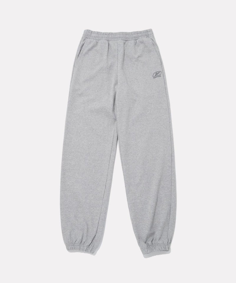 男款【WE ARE】韓國Reebok 刺繡縮口棉褲REPA5FN25