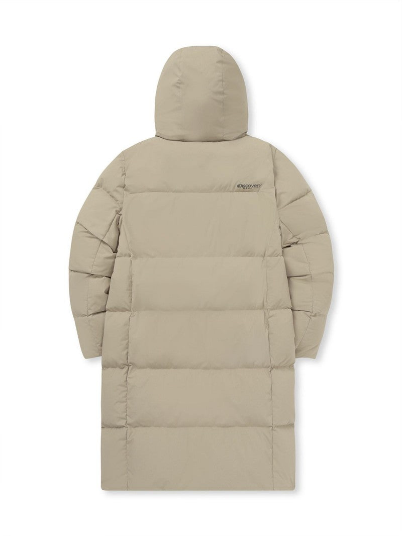男款【WE ARE】韓國Discovery羽絨服長款連帽外套DMDJ67056
