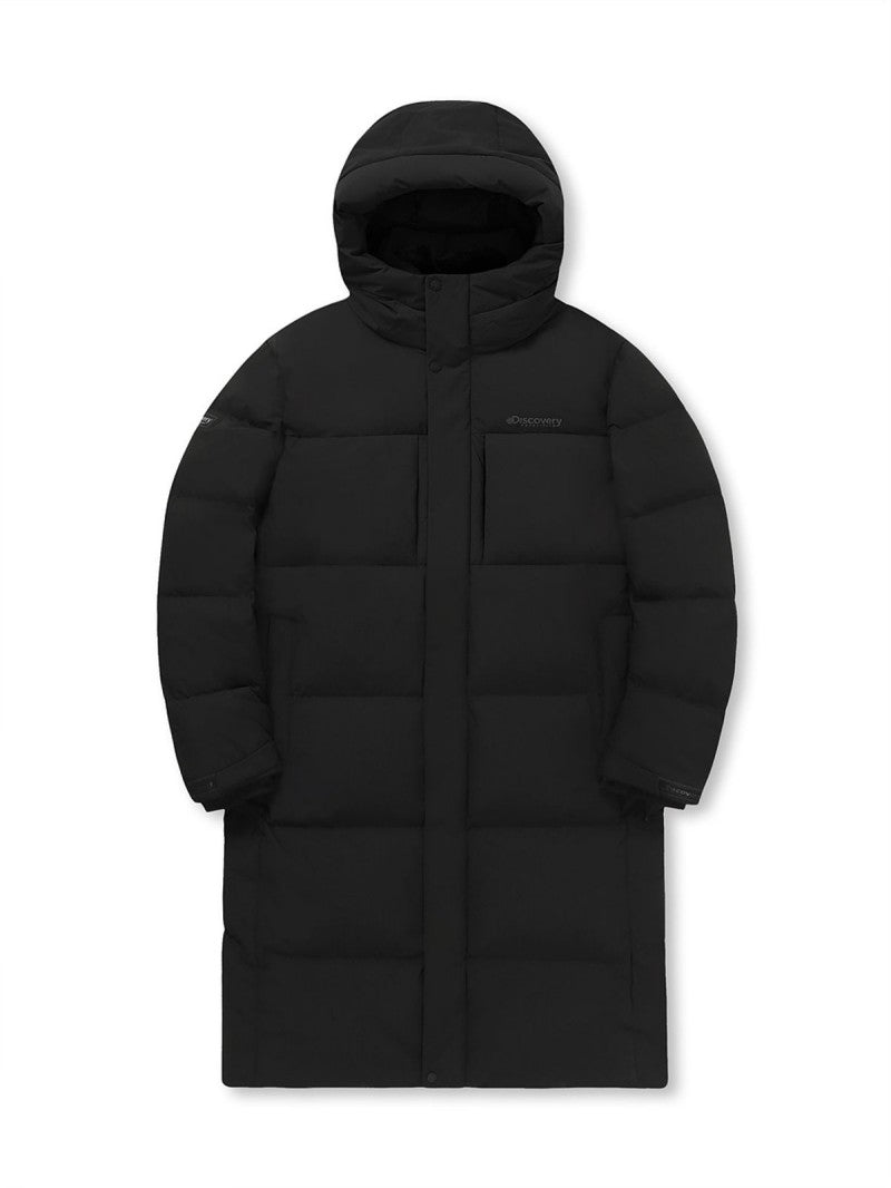 男款【WE ARE】韓國Discovery羽絨服長款連帽外套DMDJ67056