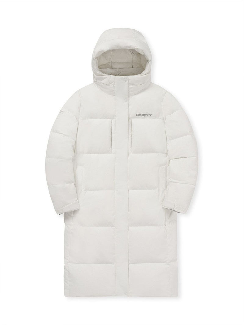 女款【WE ARE】韓國Discovery羽絨服長款連帽外套DWDJ68056