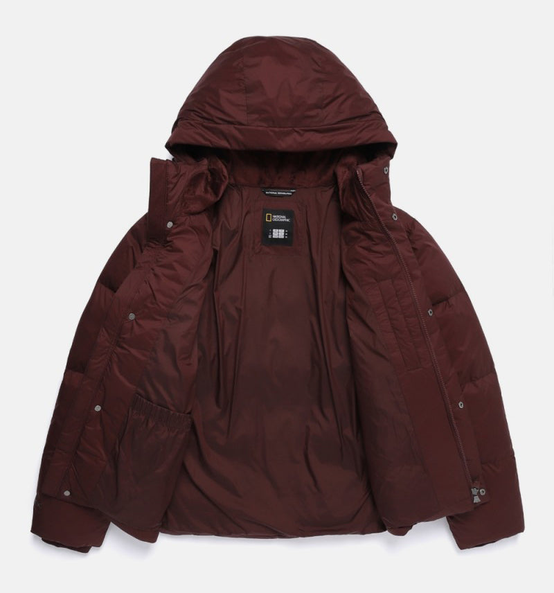 【WE ARE】韓國國家地理連帽羽絨服外套N254UDW250