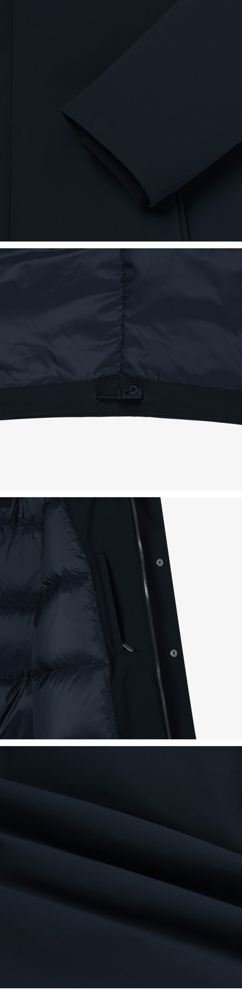 男款【WE ARE】韓國LACOSTE鱷魚羽絨服連帽外套BH150E55N