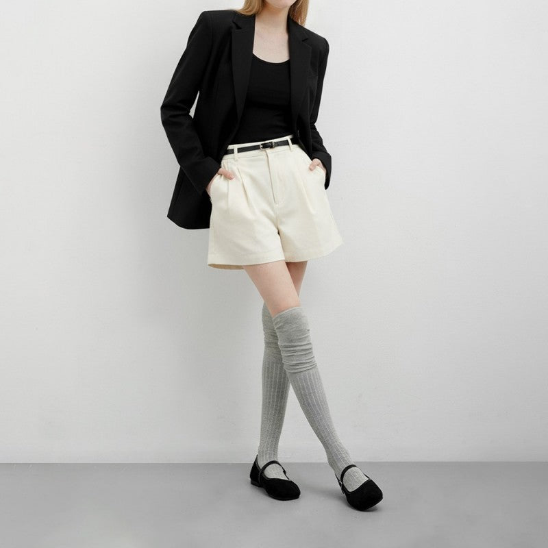 【WE ARE】韓國CHAAKAN 復古麂皮配色瑪莉珍 PMSDR3H155