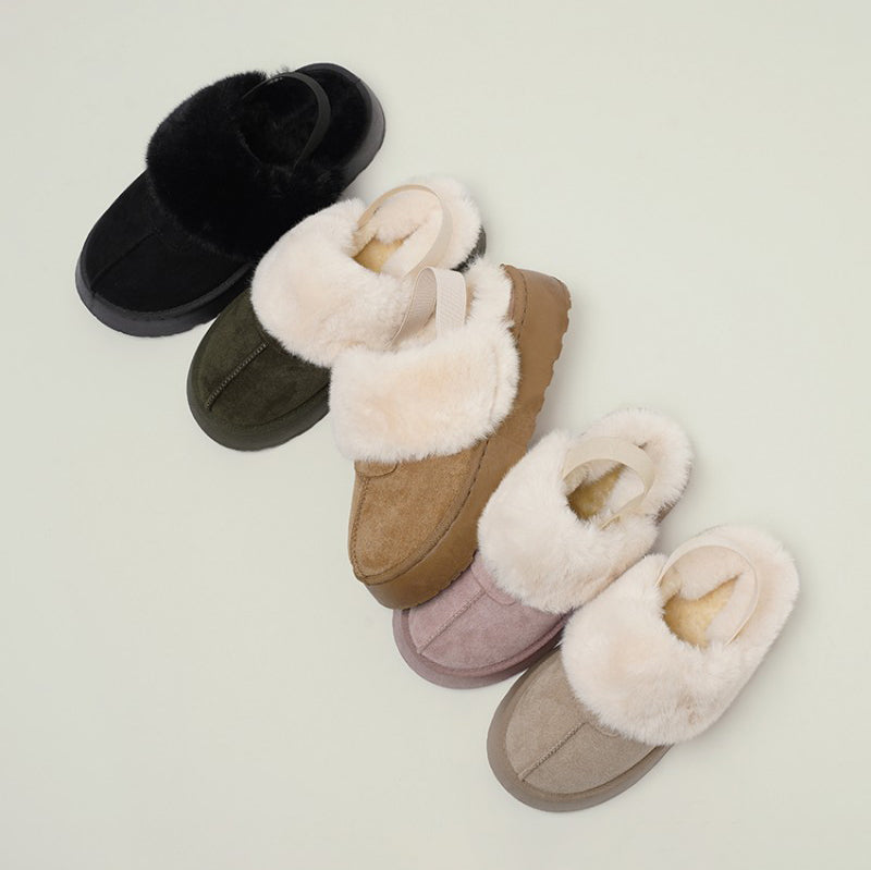 【WE ARE】韓國CHAAKAN毛絨雪地拖鞋WTSDR4F206