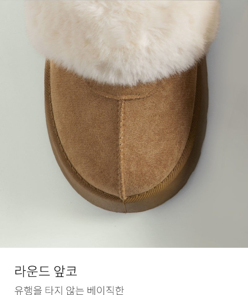 【WE ARE】韓國CHAAKAN毛絨雪地拖鞋WTSDR4F206