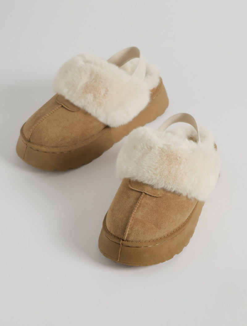 【WE ARE】韓國CHAAKAN毛絨雪地拖鞋WTSDR4F206